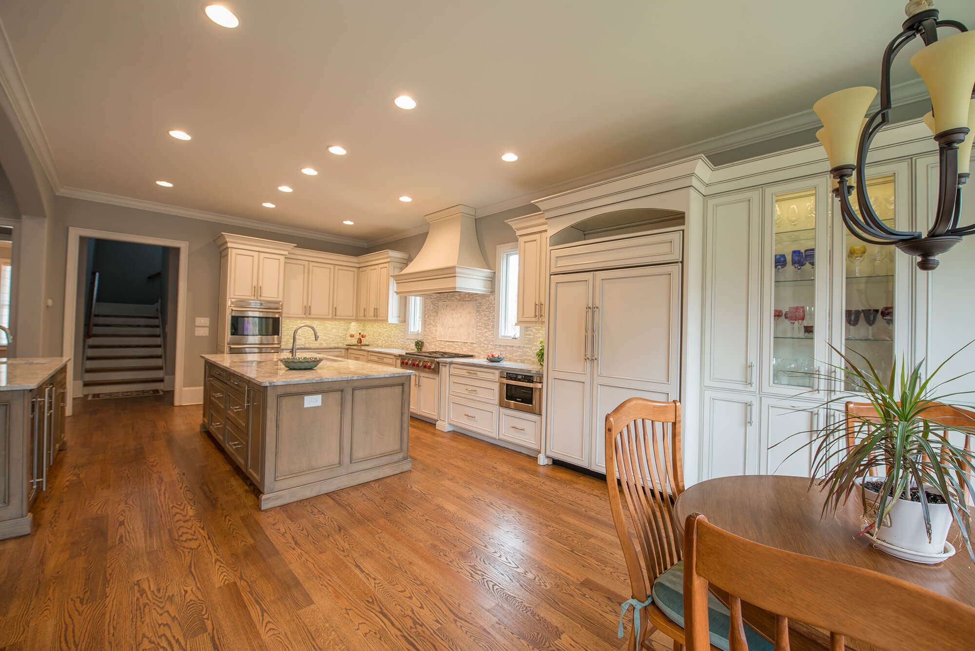  Transitional  Kitchen  with 2 Islands  Cheryl Pett Design 