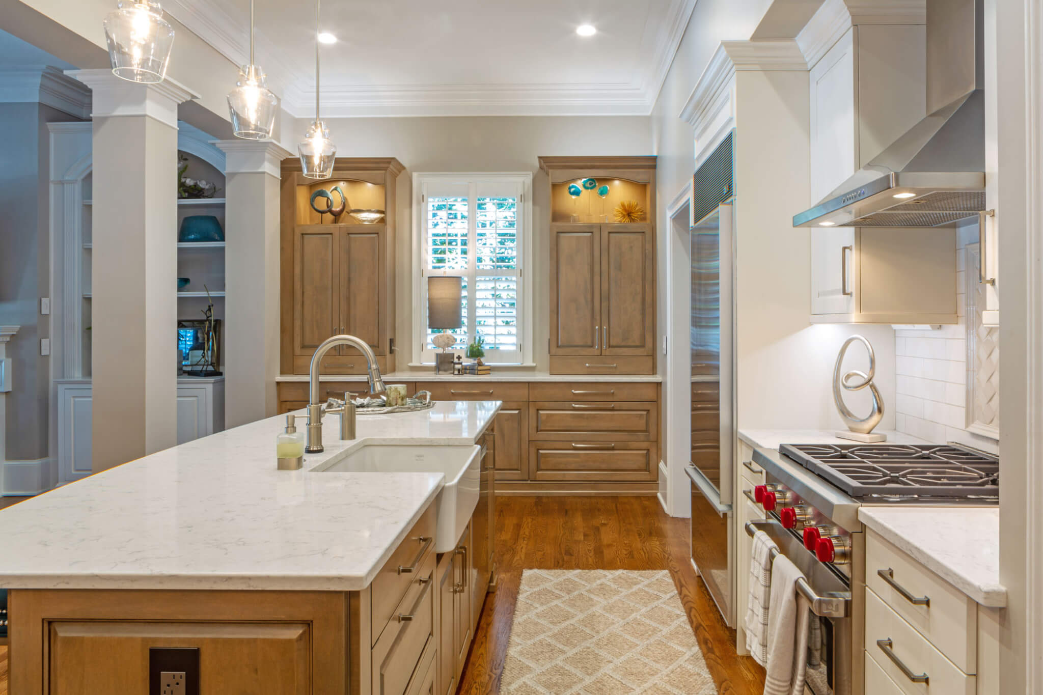 Farm Sink Creole Kitchen Expert Remodel Alpharetta